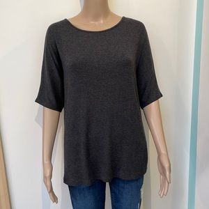 Vince top Gray Dolman sleeve